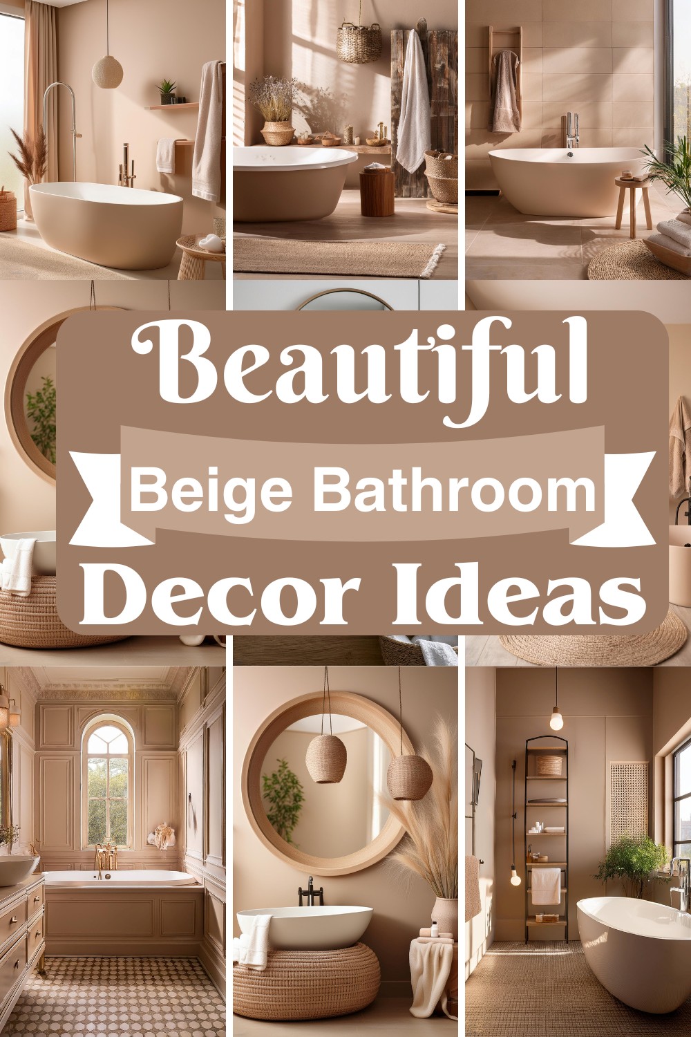 Beige Bathroom