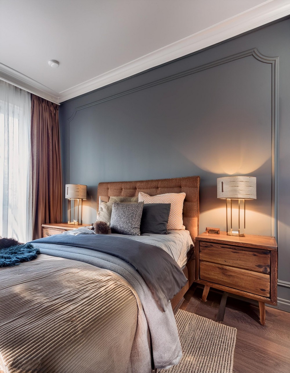 Bring in Mismatched Bedside Tables