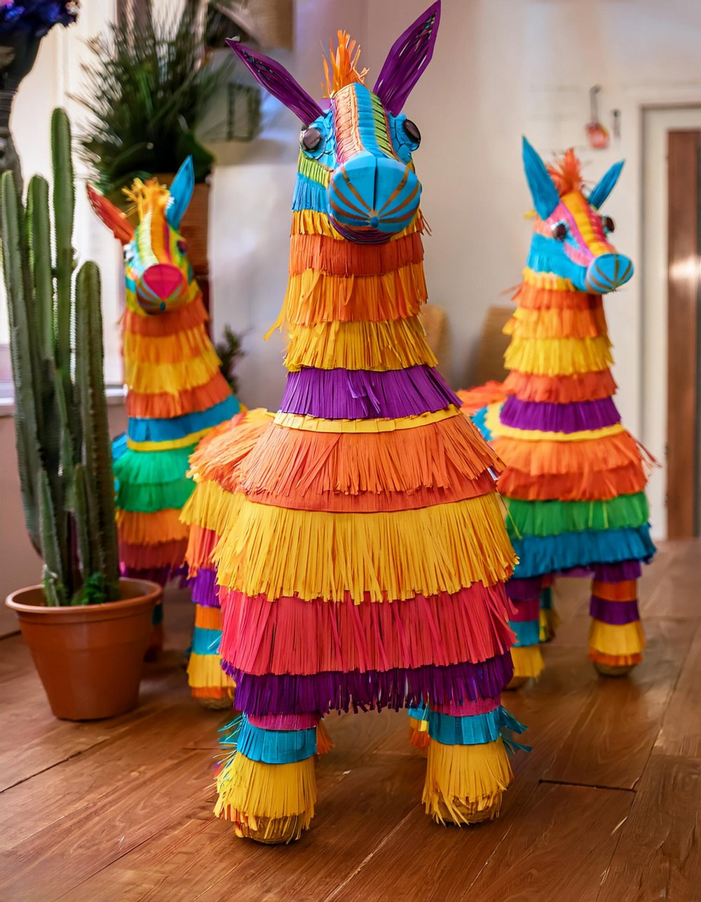 Hand-painted Mexican Piñatas