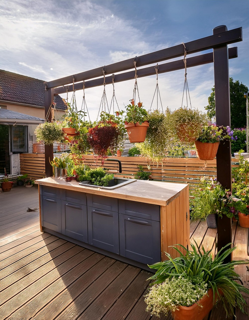 Hanging Planter Kitchen