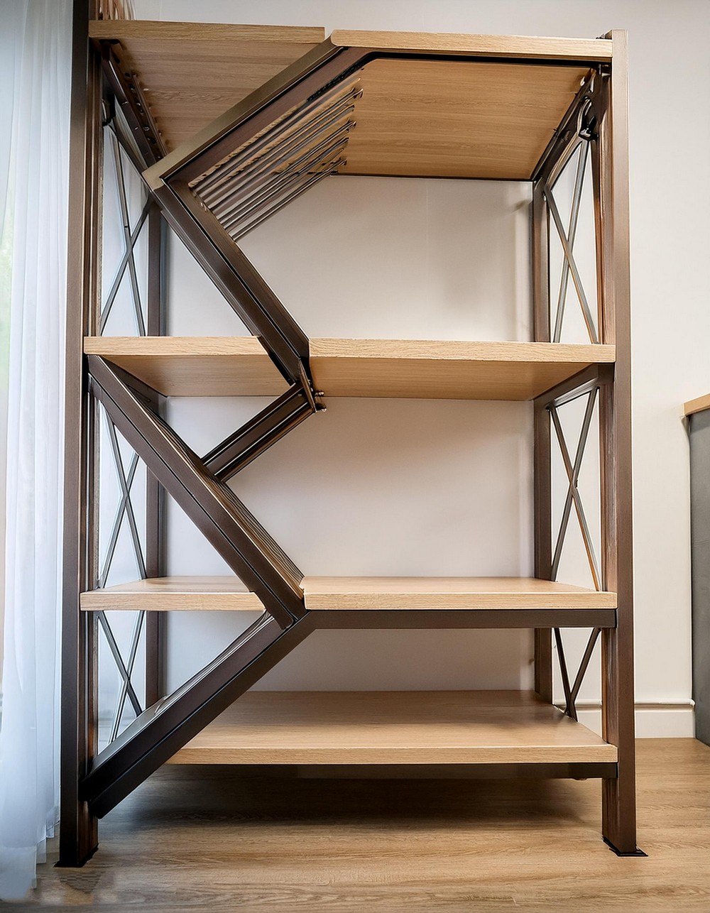 L- Shaped Shelving