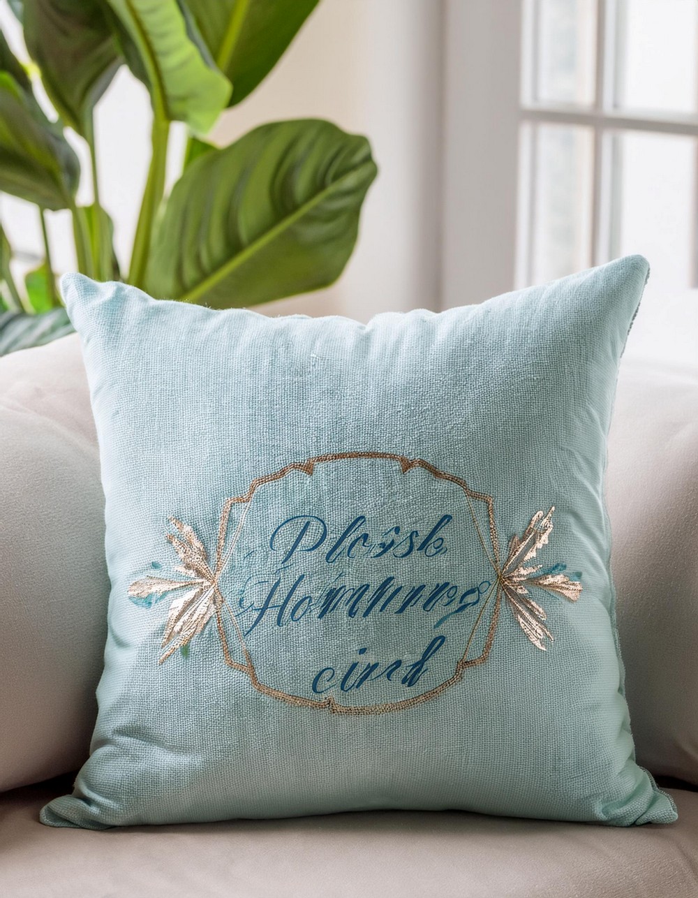 Personalized Throw Pillow