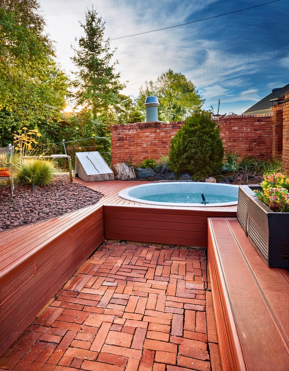 Recycled Brick Patio