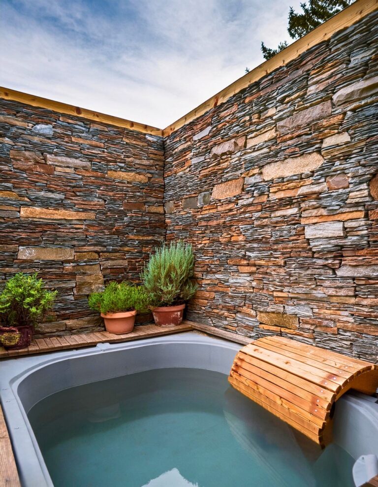 Rustic Stone Wall