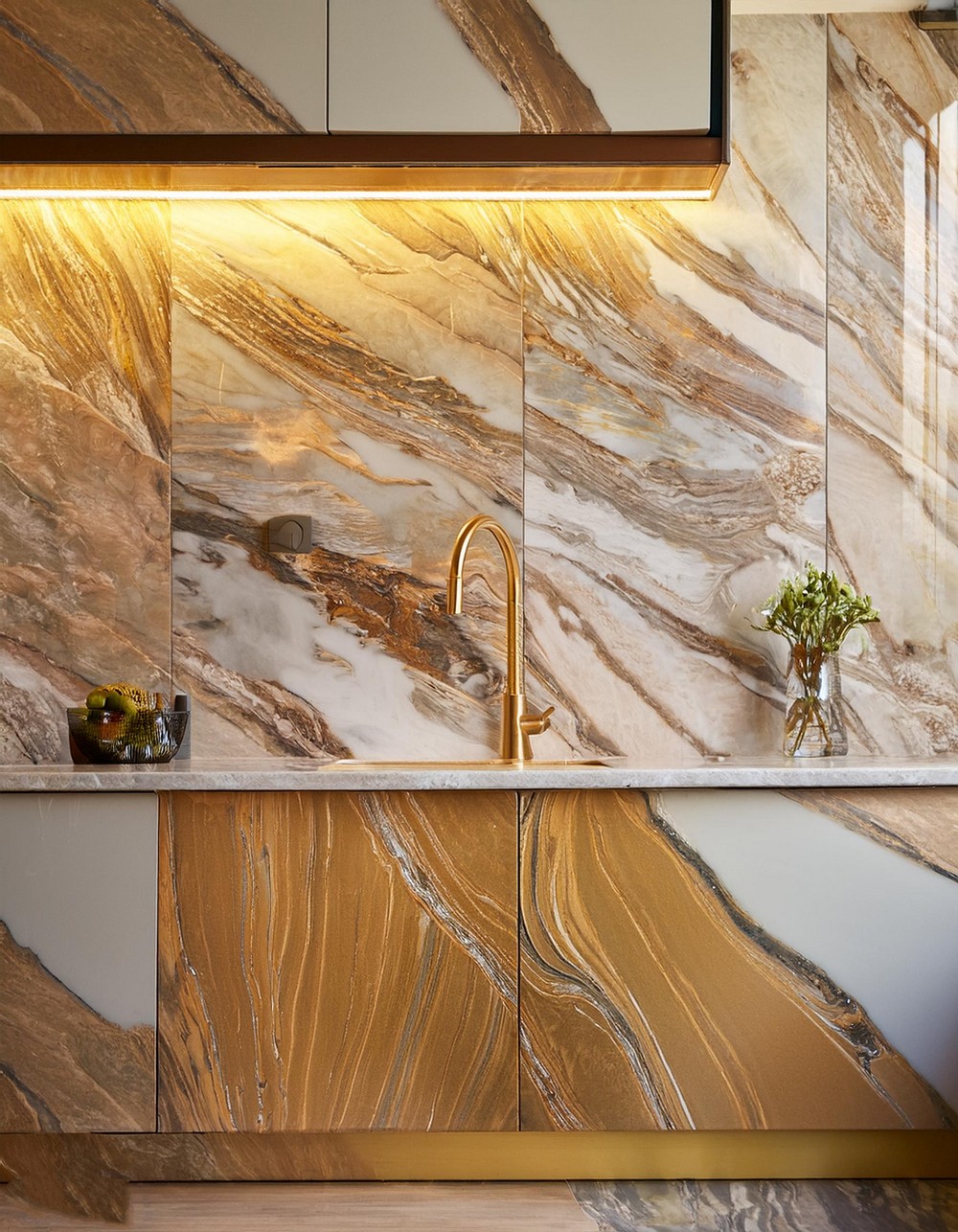 Golden Veined Marble