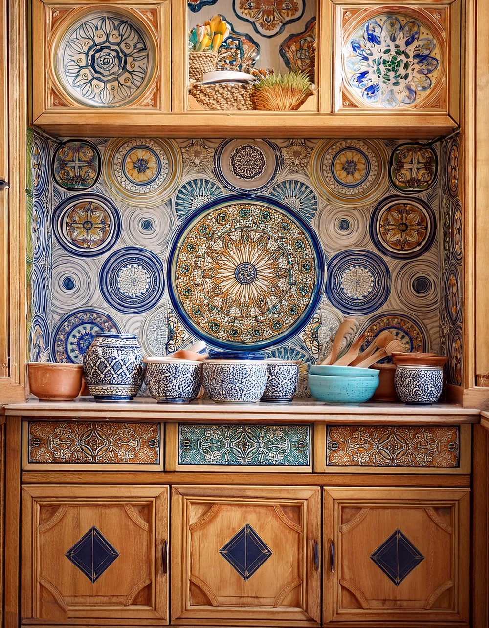 Intricate tiles