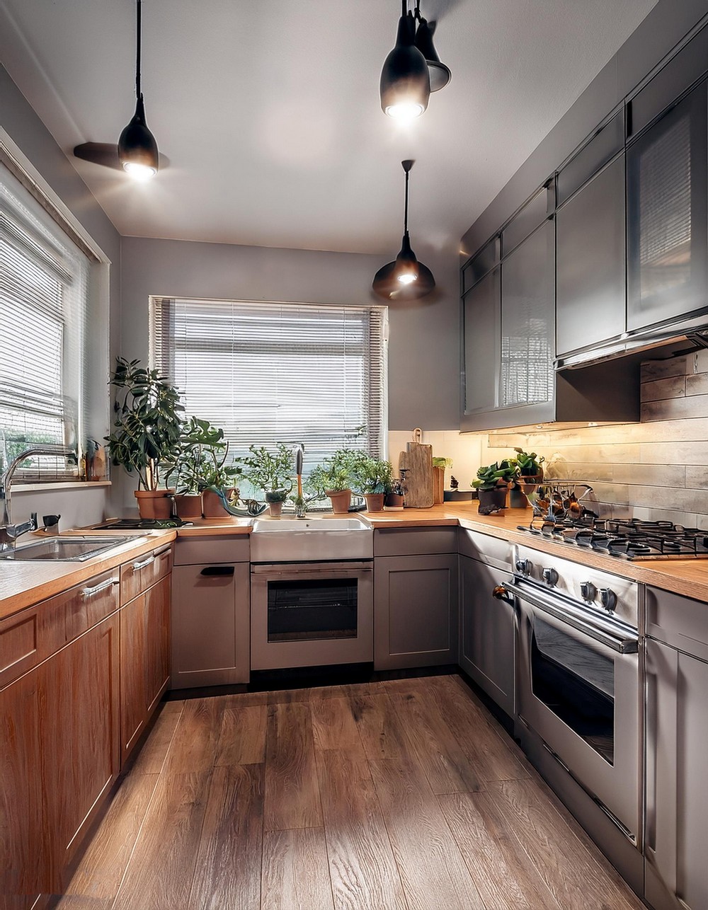Subtle and Sleek Industrial Touch