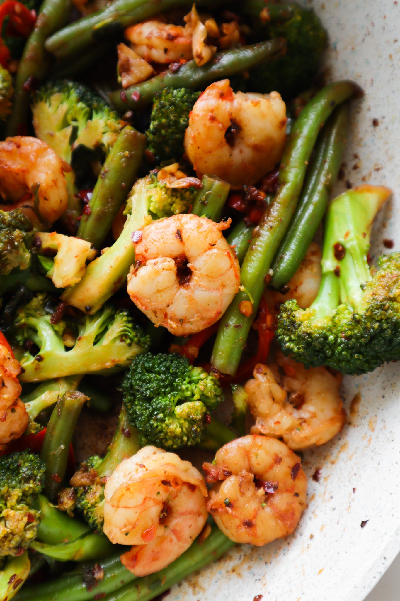 15-Minute Spicy Shrimp And Vegetable Stir-Fry