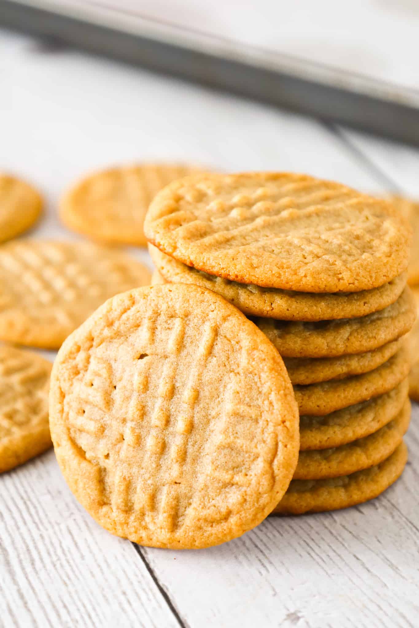 3 Ingredient Peanut Butter Cookies