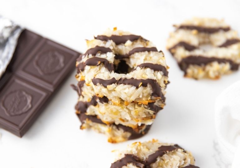 3 Ingredient TikTok Samoa Cookies