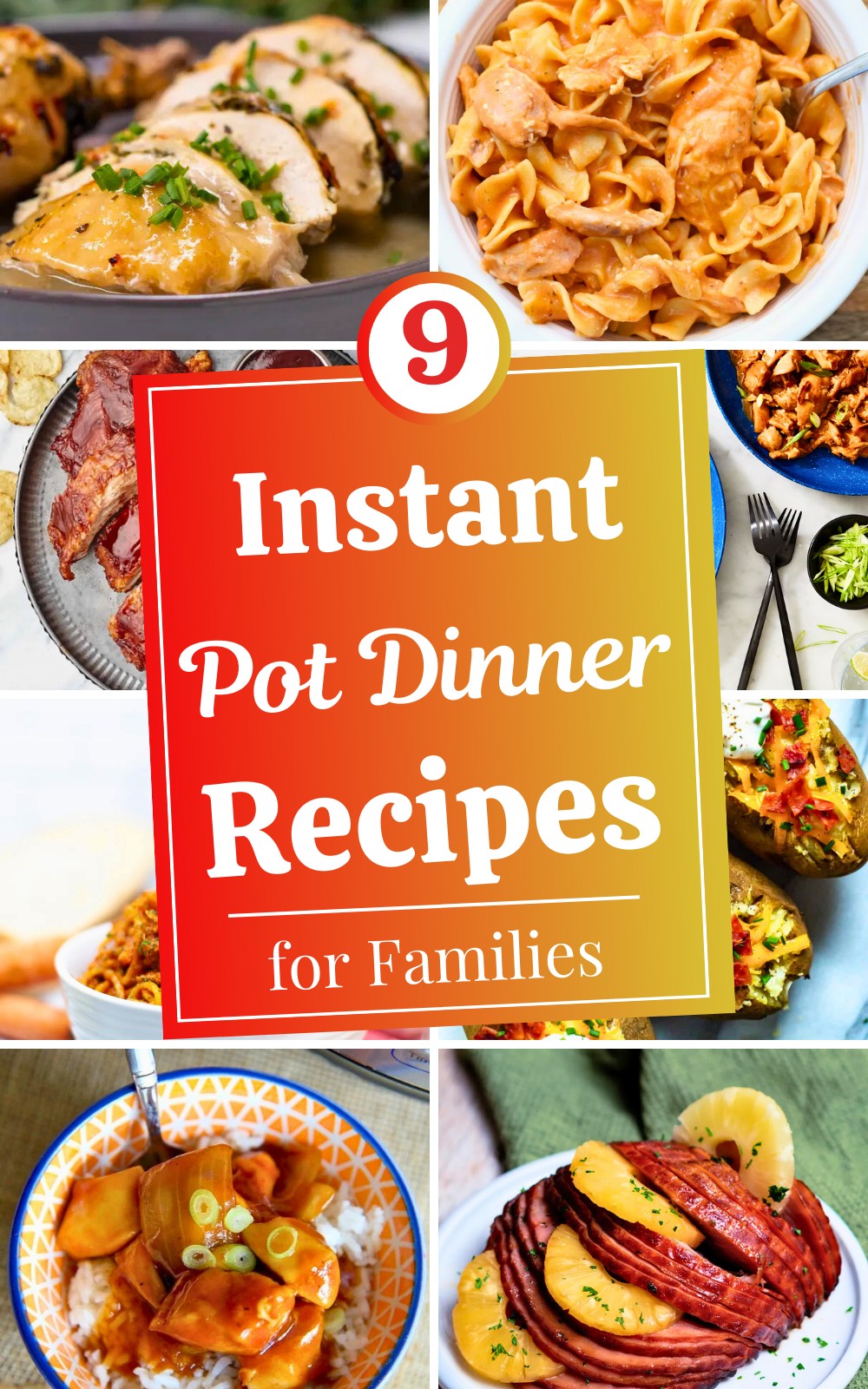 9 Delicious Instant Pot Dinner Recipes for Families