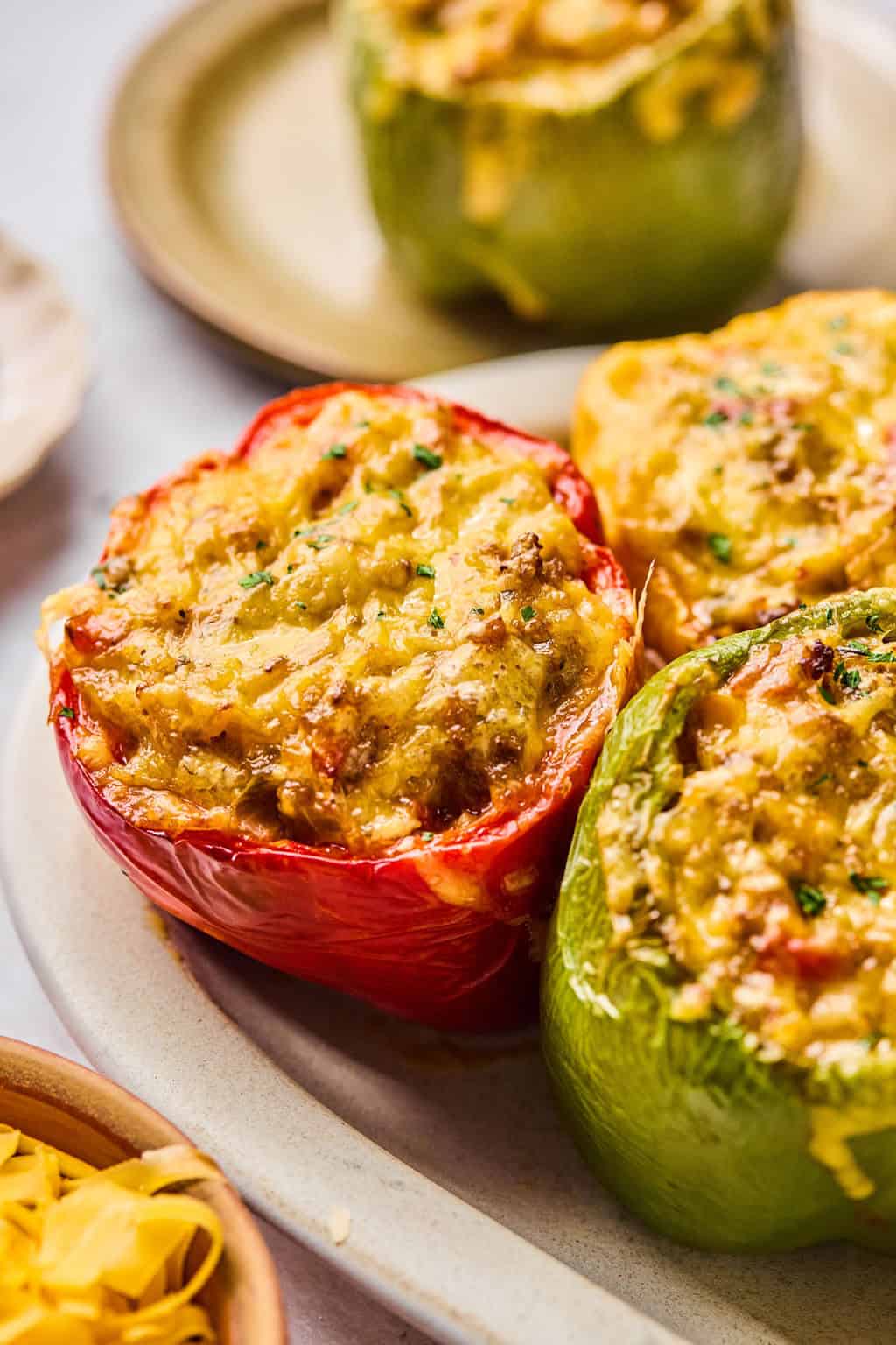 Air Fryer Stuffed Peppers