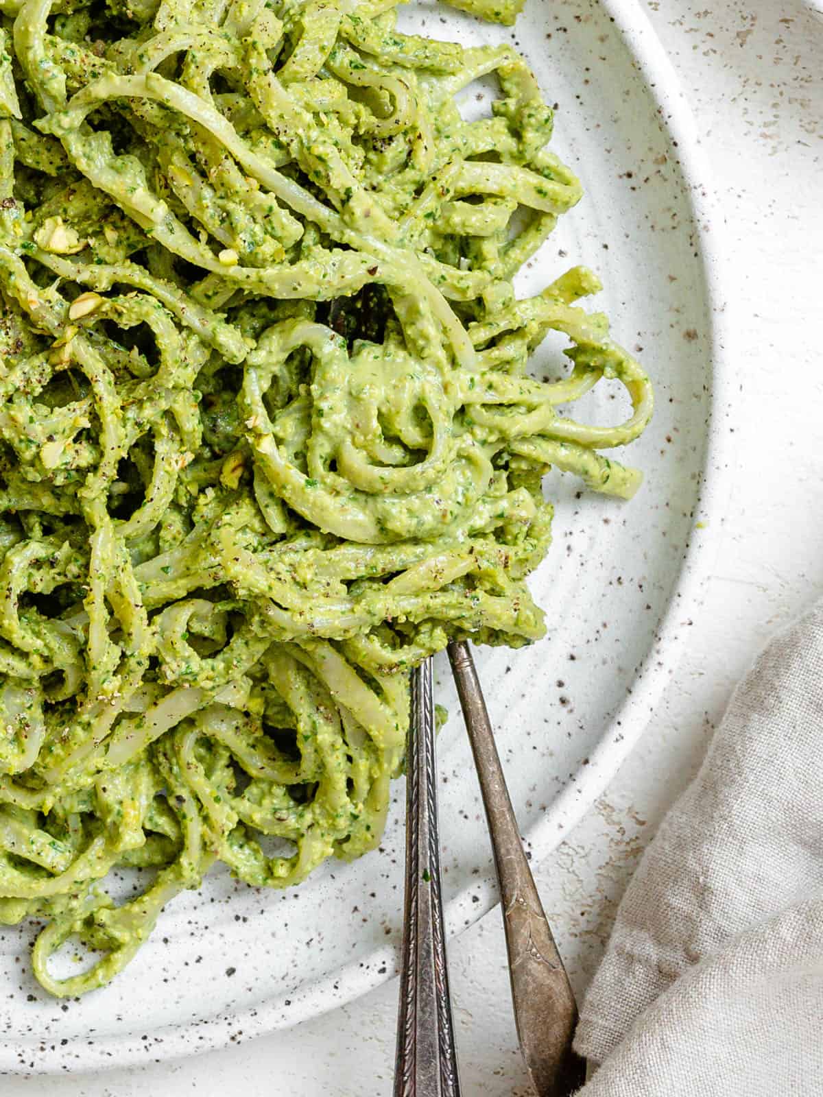 Amazing Avocado Pesto Pasta