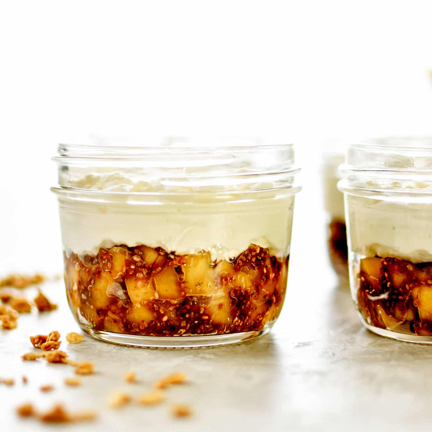 Apple Pie Breakfast Parfait 