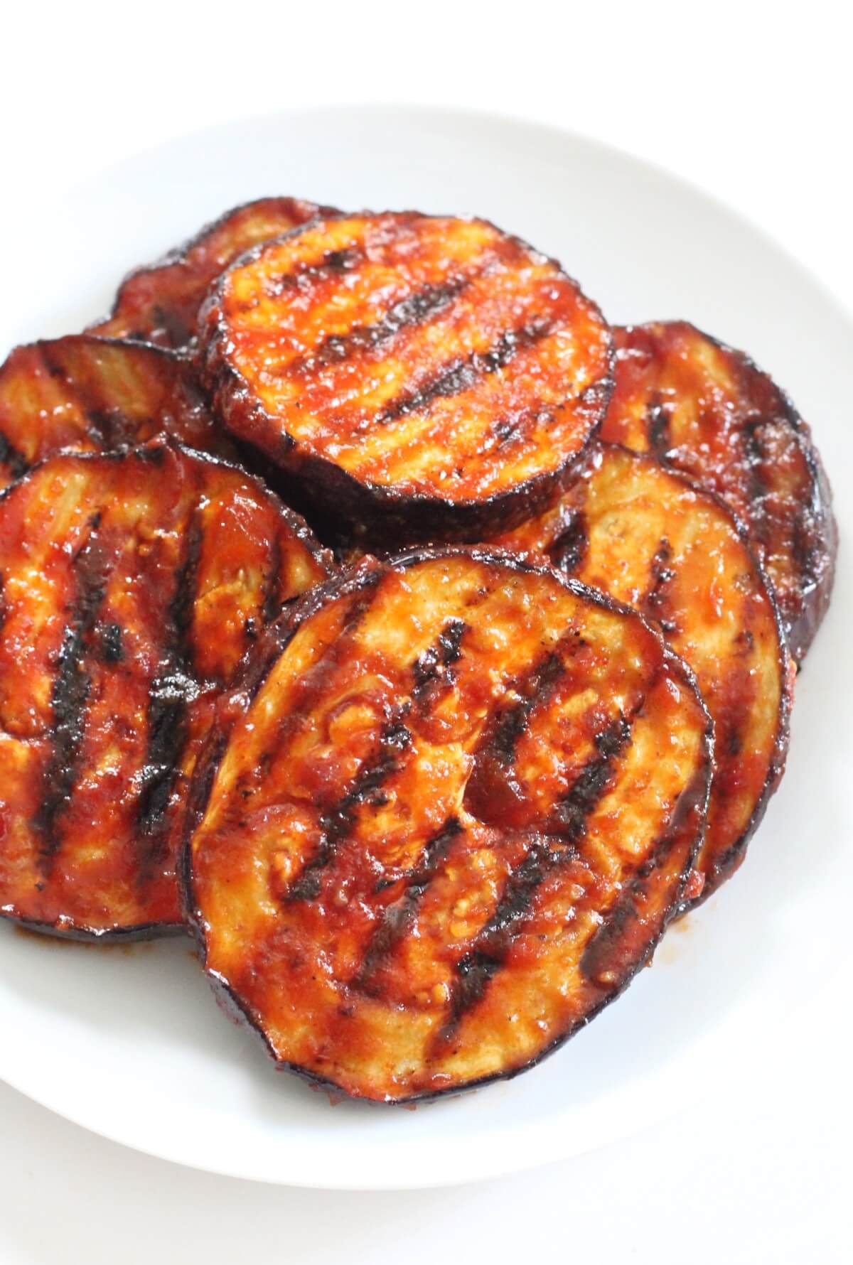 BBQ Grilled Eggplant Steaks