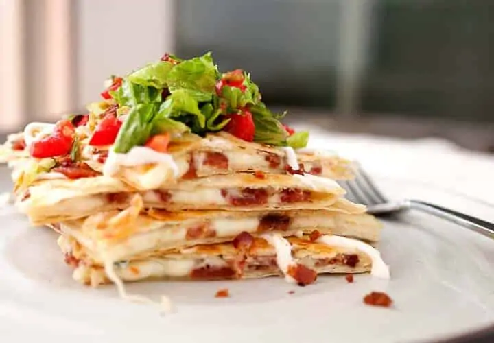 BLT Quesadillas