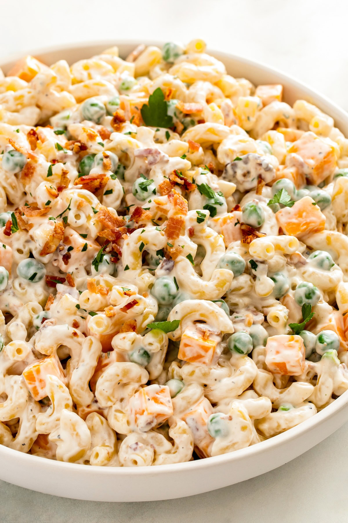 Bacon Ranch Pasta Salad 