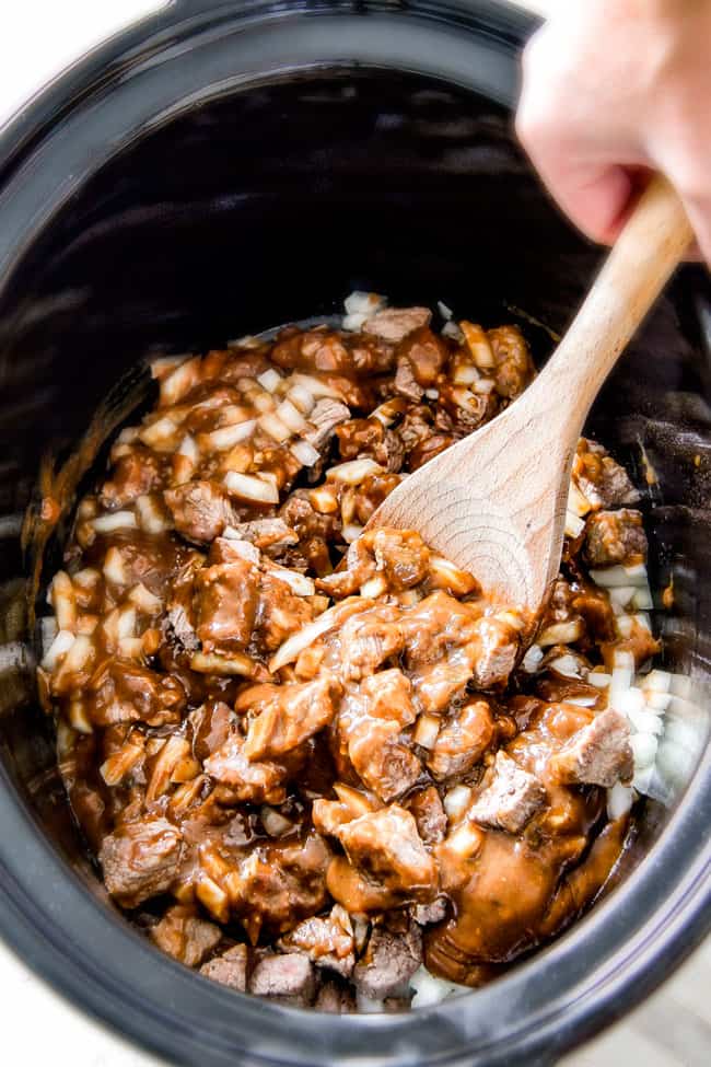 Beef Tips (Crock Pot Recipe)