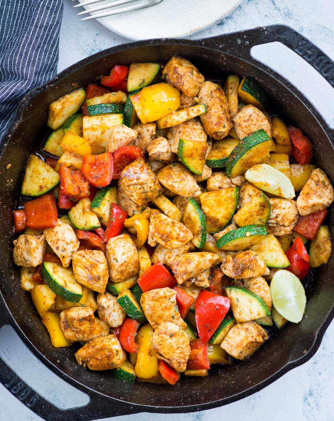 Cajun Chicken With Vegetable