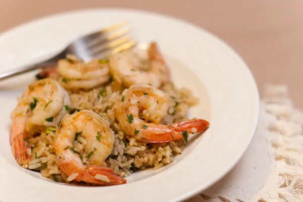 Cajun Shrimp with Rice