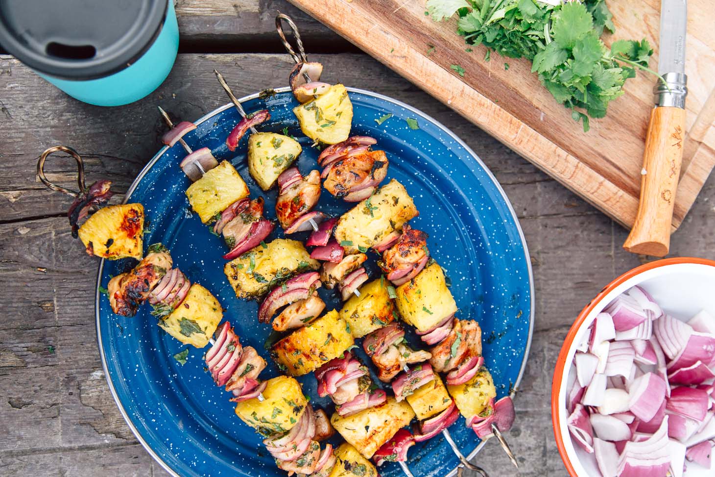 Chicken Pineapple Kabobs