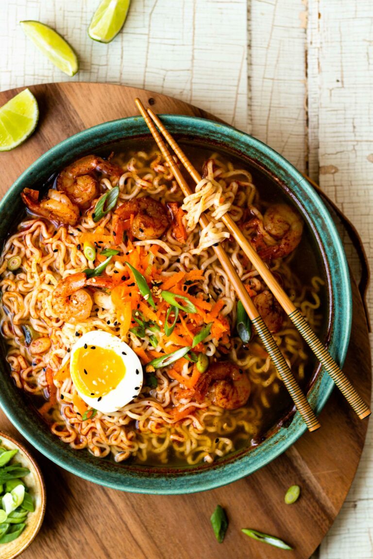 Chili Lime Shrimp Ramen Noodles