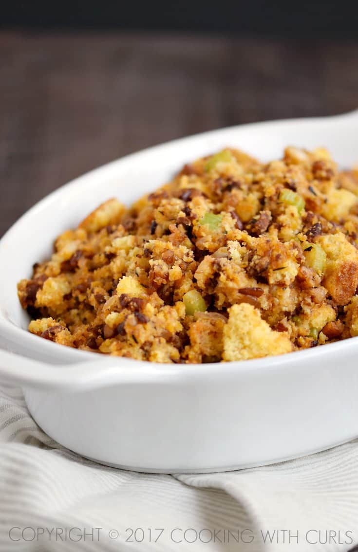 Chorizo Cornbread Stuffing