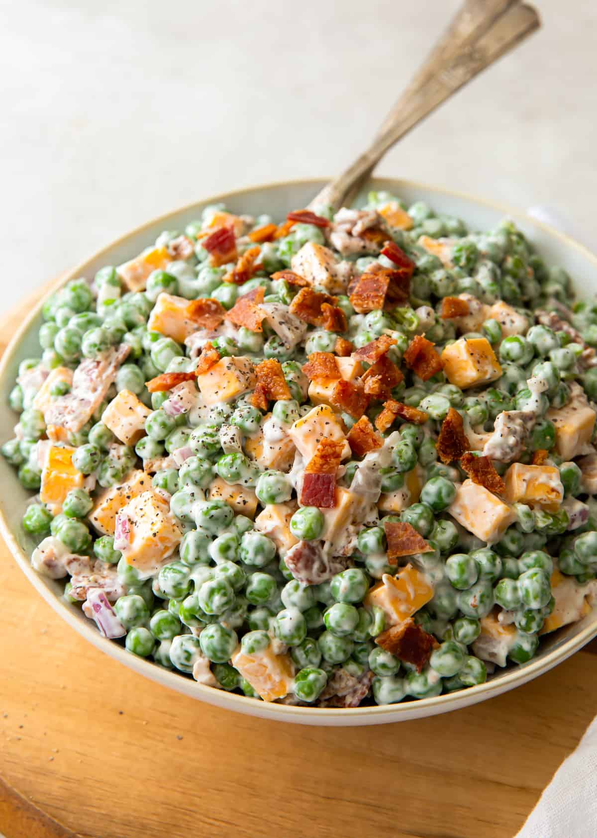 Creamy Pea Salad 