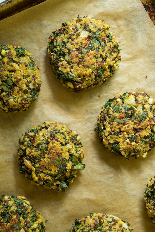 Crispy Quinoa Cakes (Vegan, Gluten-Free, Nut-Free) 