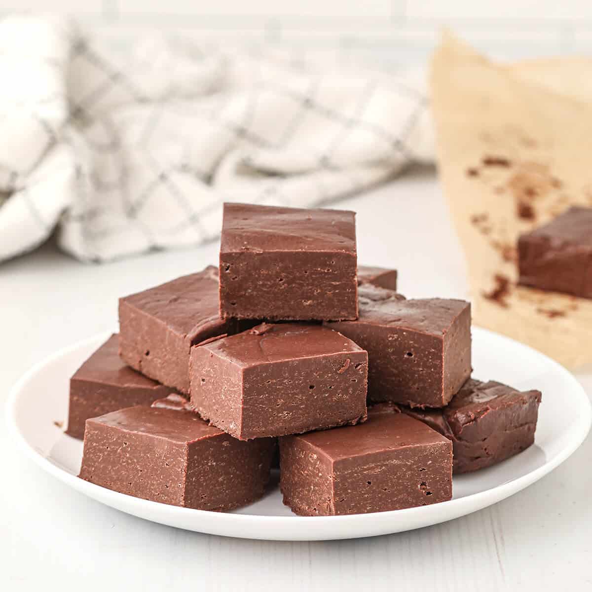 Easy 5-Minute Microwave Fudge 