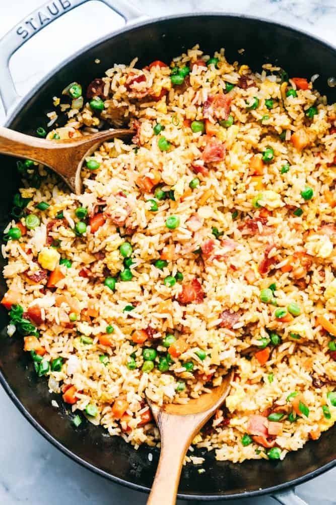 Easy Bacon Fried Rice