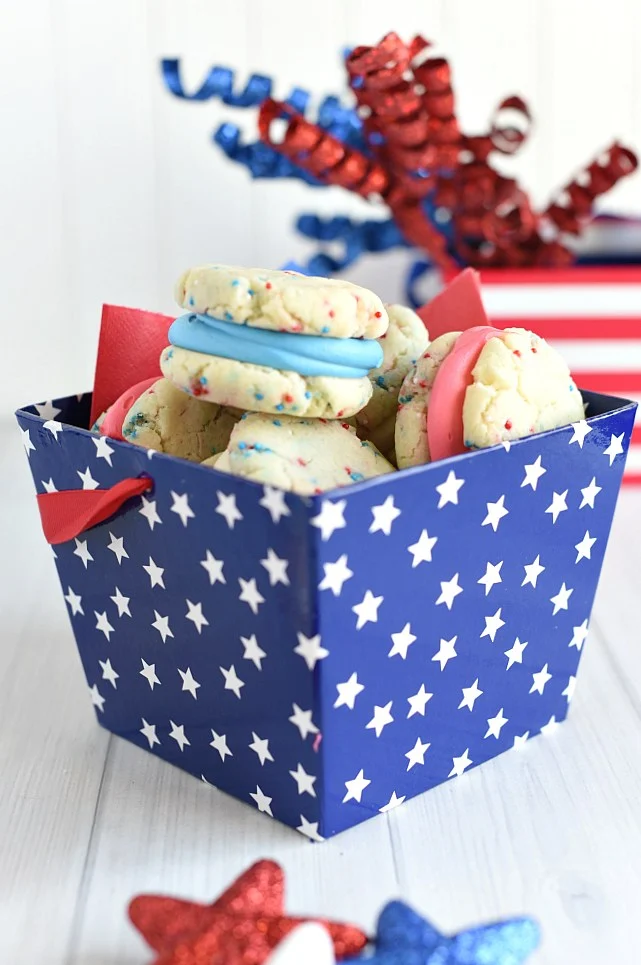 Easy & Festive 4th of July Cookies 