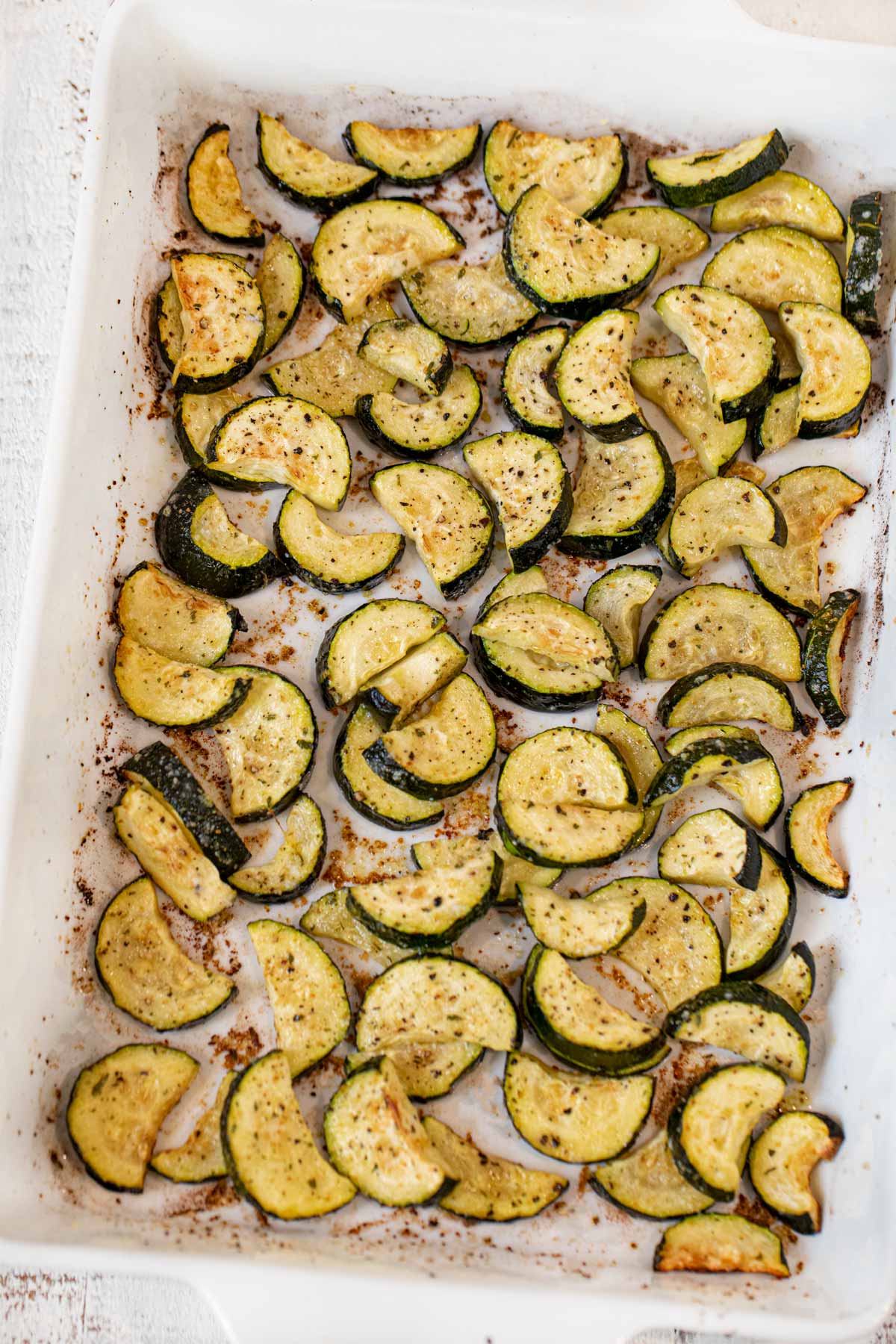 Easy Roasted Zucchini