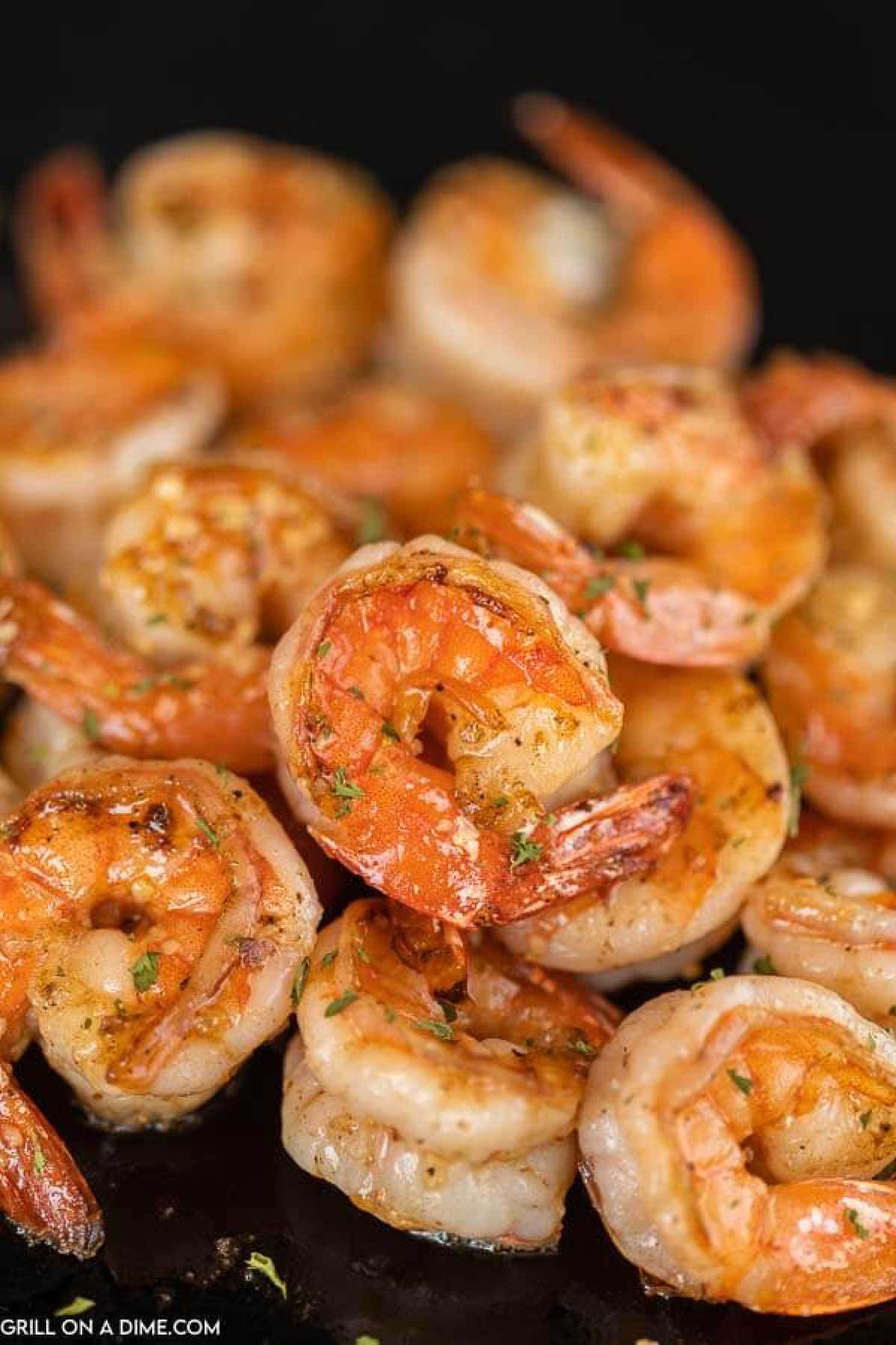 Grilled Shrimp on Blackstone