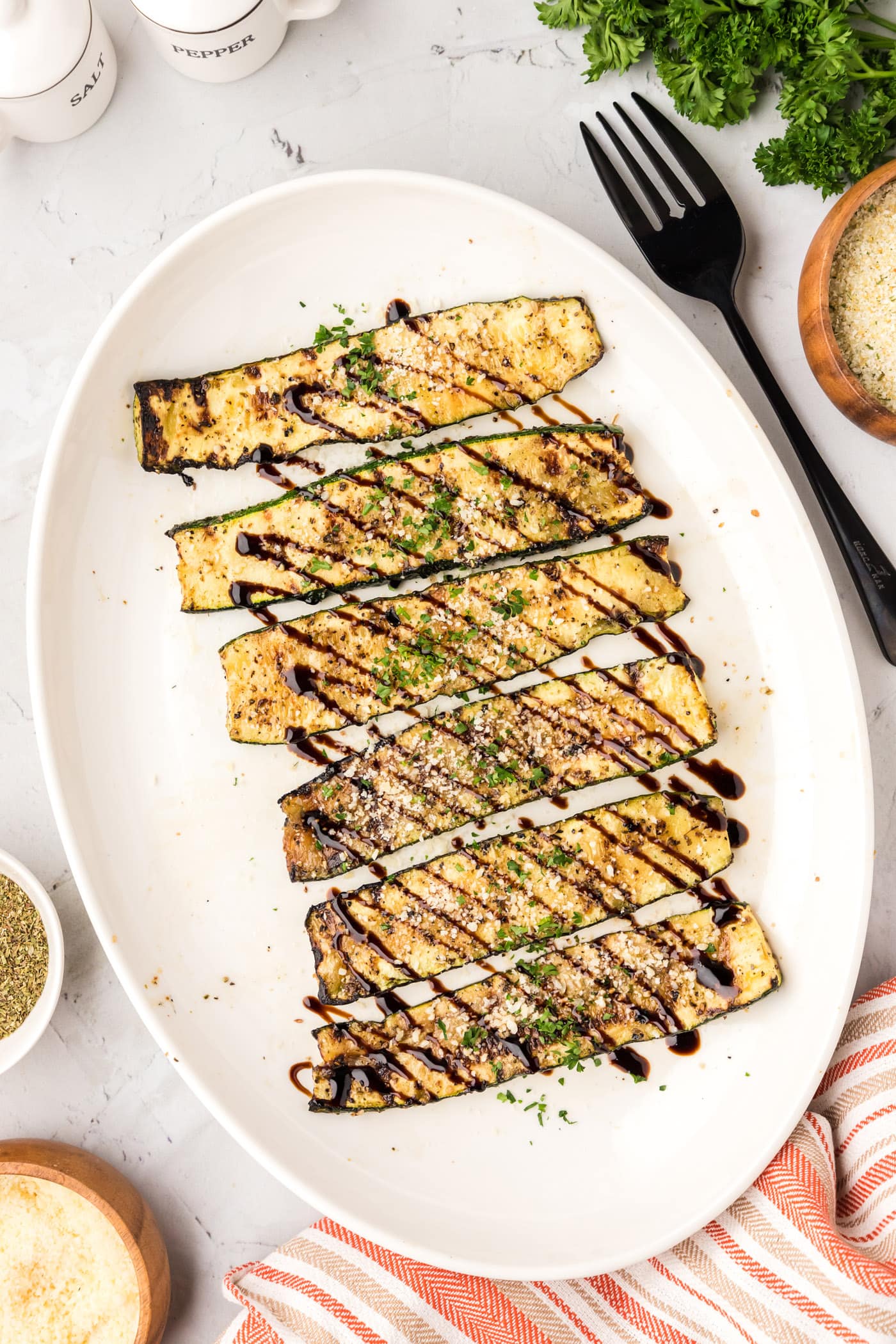 Grilled Zucchini