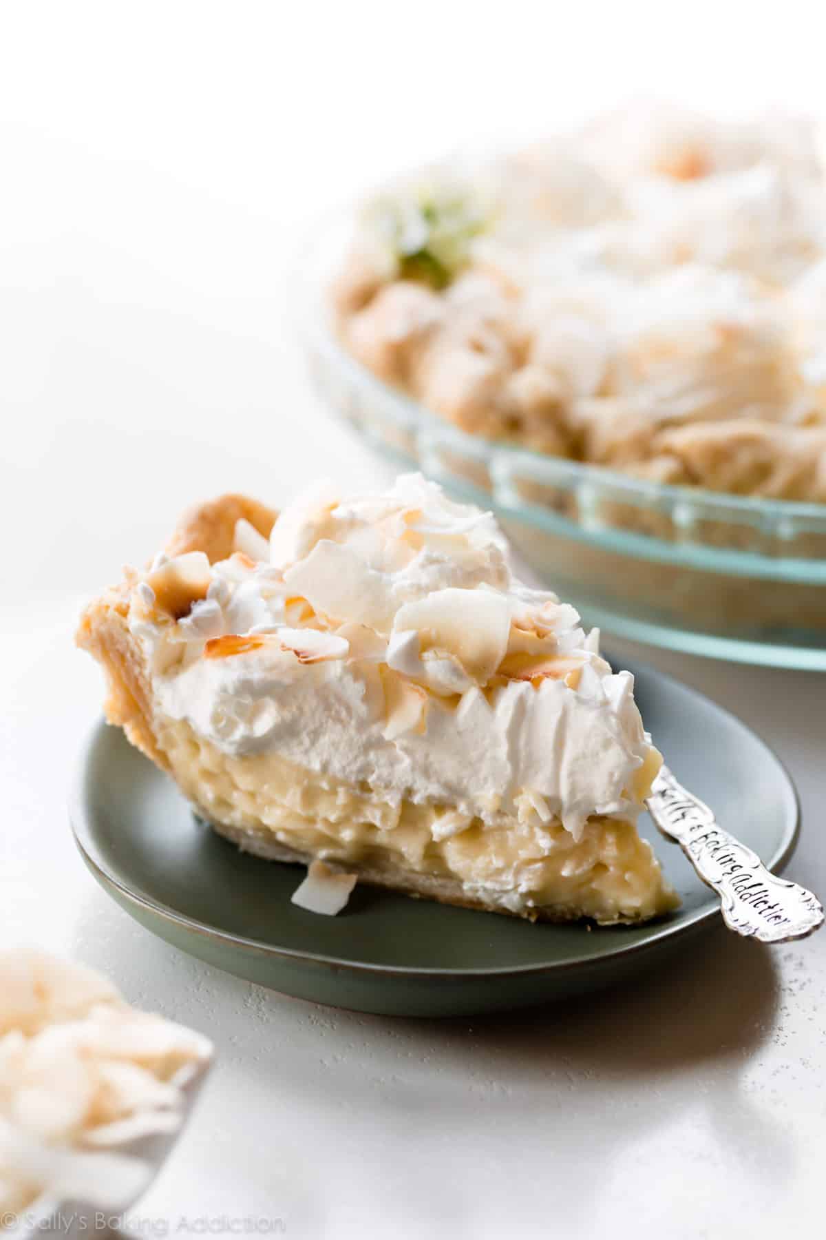 Homemade Coconut Cream Pie