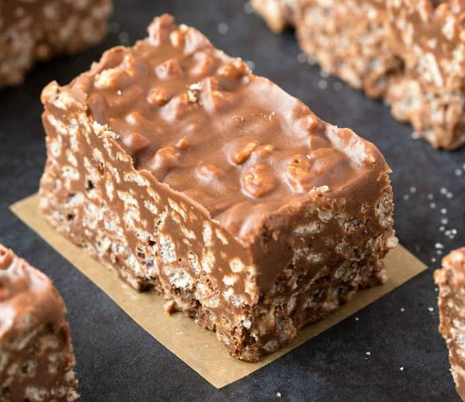 Homemade Crunch Bars