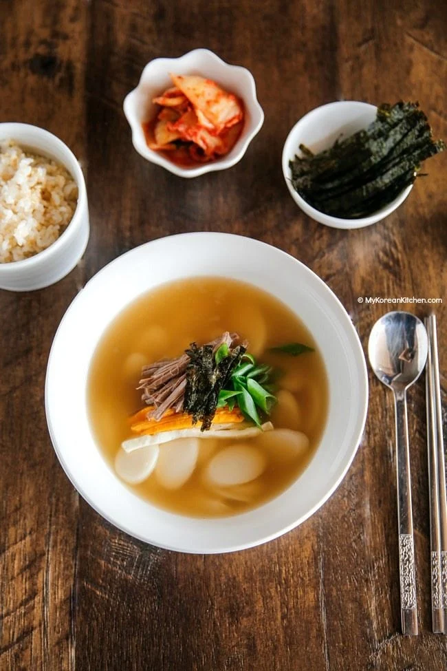 Korean Rice Cake Soup