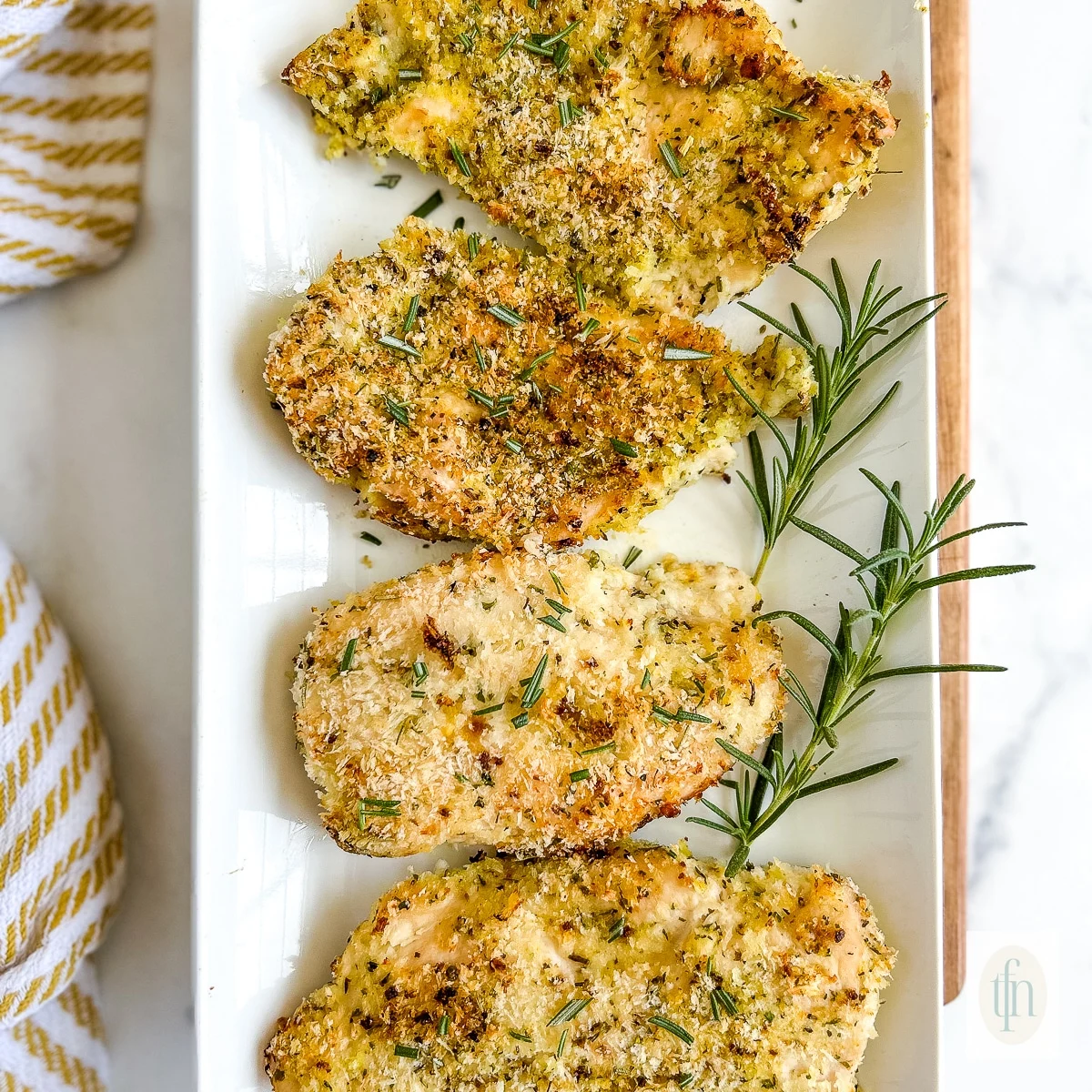 Lemon Pepper Panko Crusted Chicken