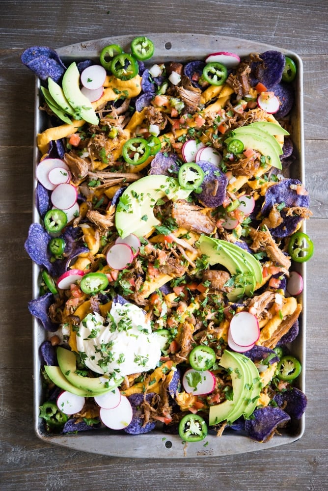 Loaded Carnitas Nachos