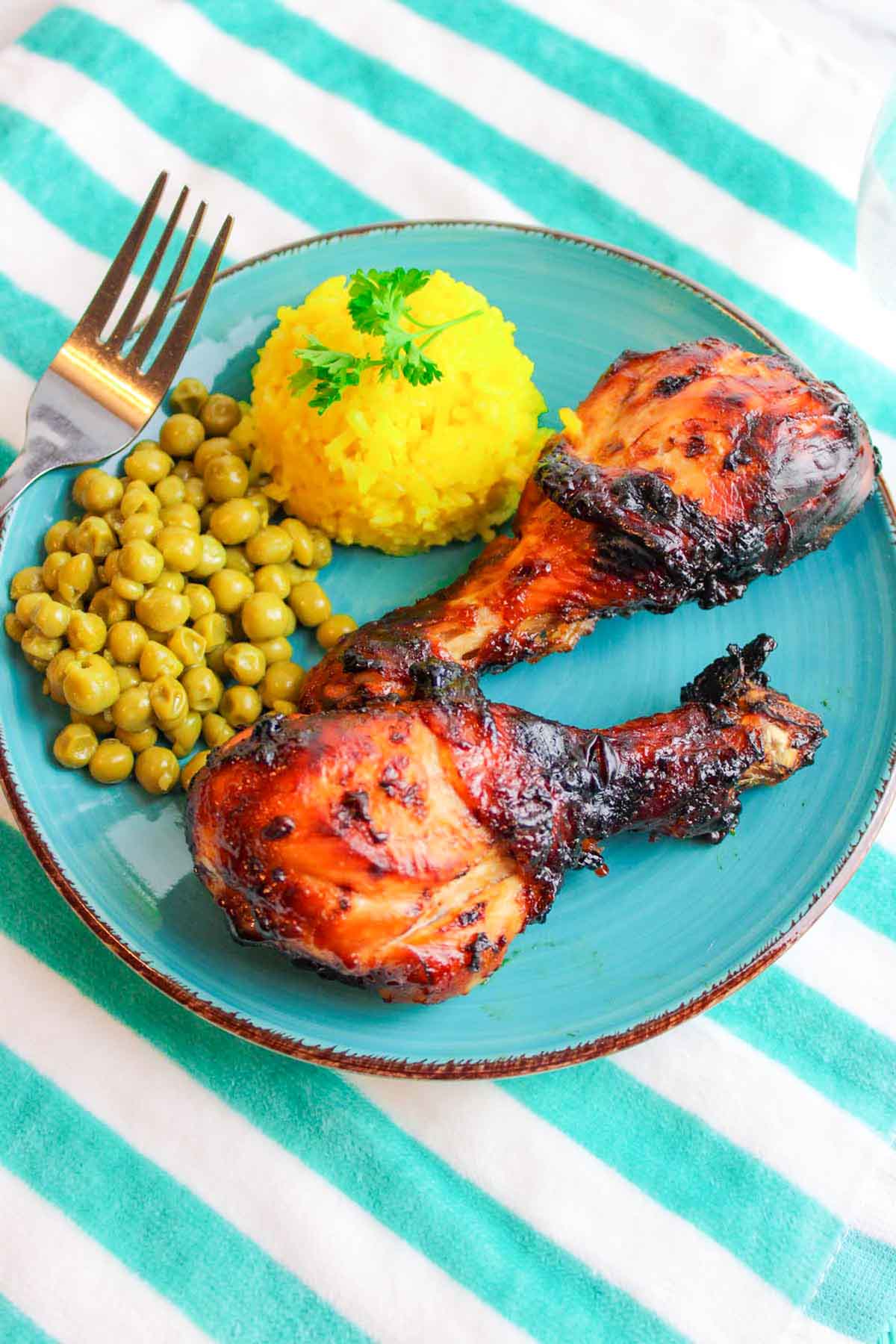 Low Calorie Air Fryer BBQ Chicken 