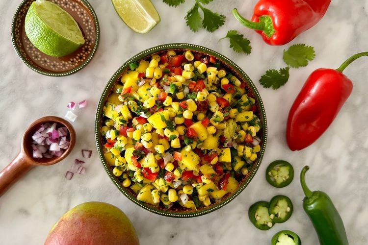 MANGO CORN SALSA