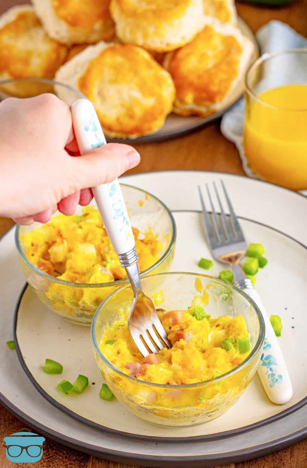 Microwave Scrambled Eggs Cup 