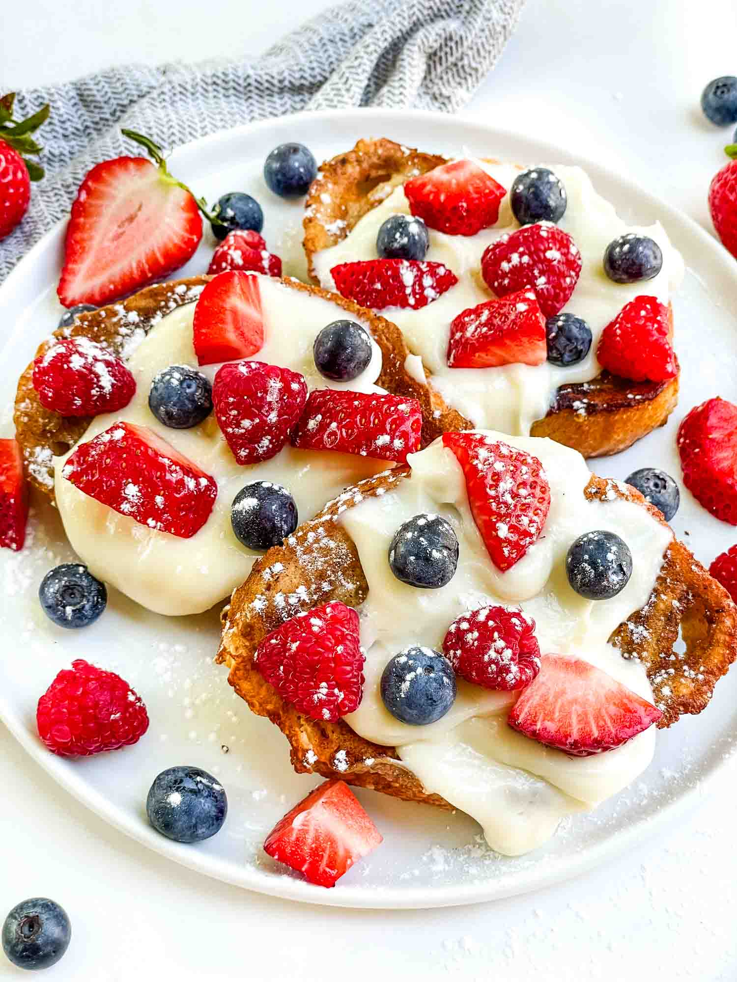 Mixed Berry French Toast 