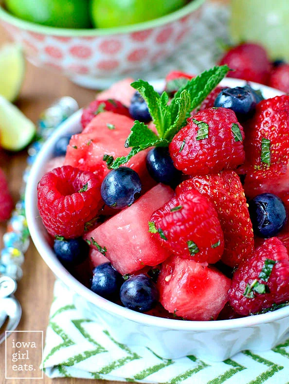 Mojito Fruit Salad 