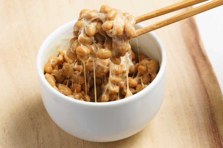 Natto (Fermented Soybeans) 