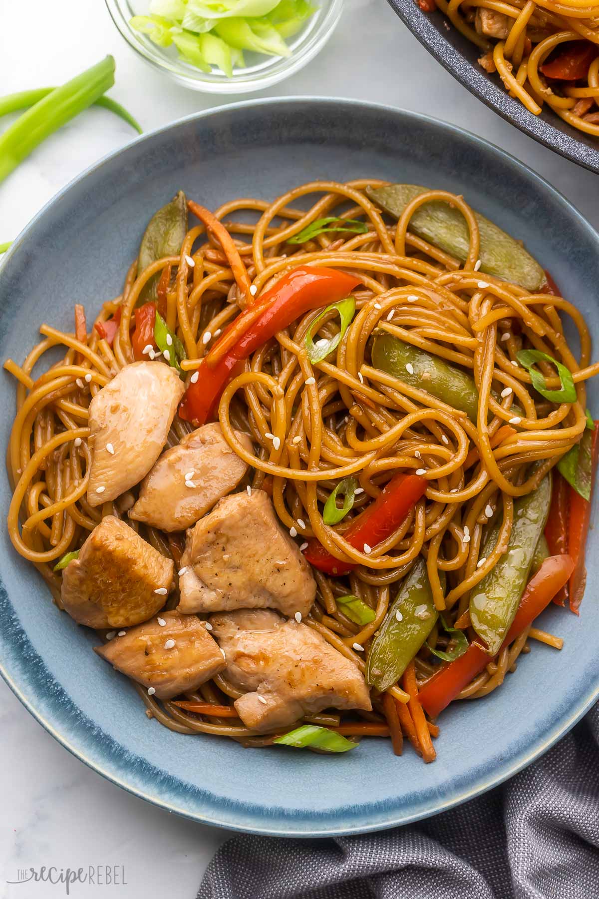 One Pan Teriyaki Chicken and Noodles