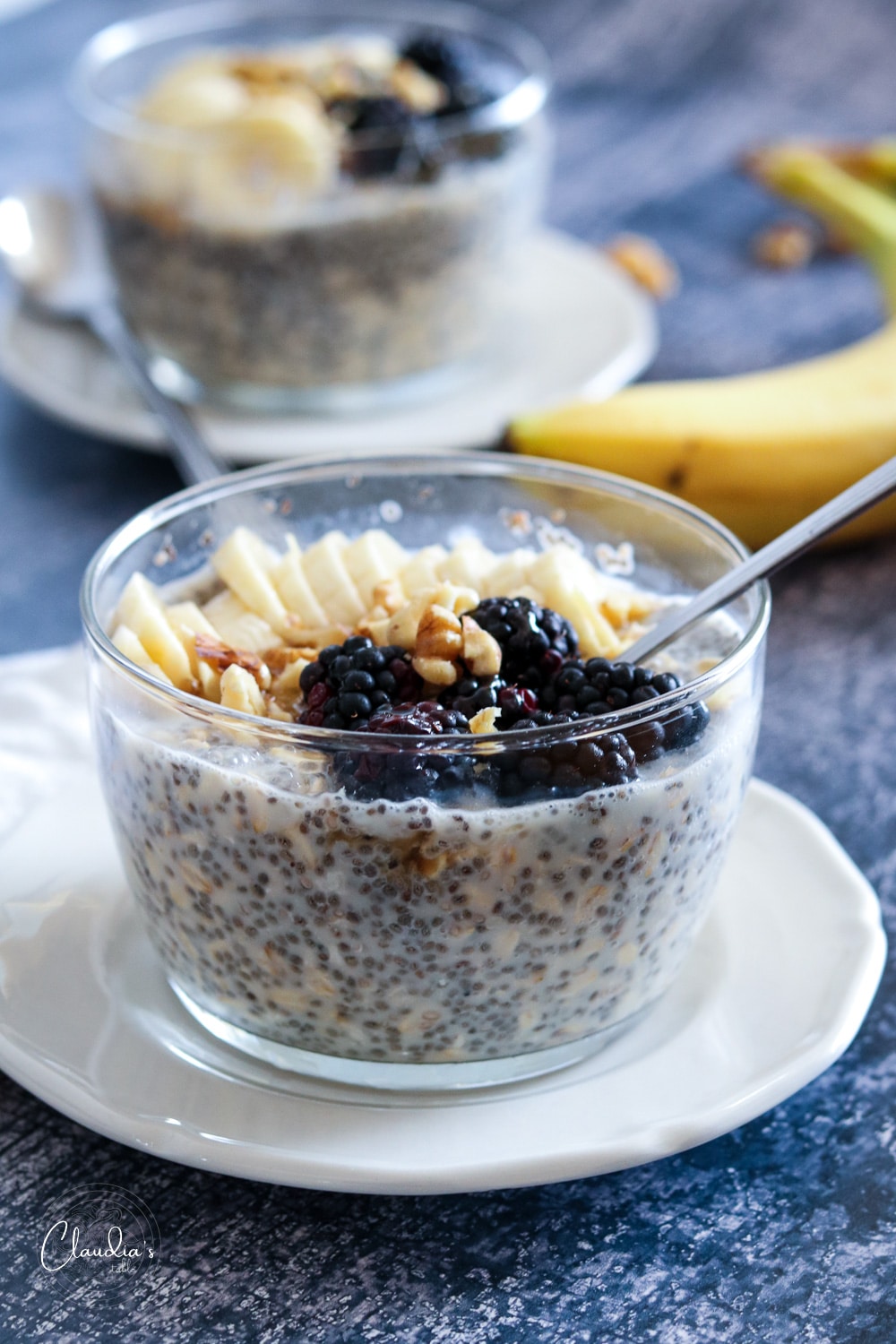 Overnight Oats with Chia Seeds