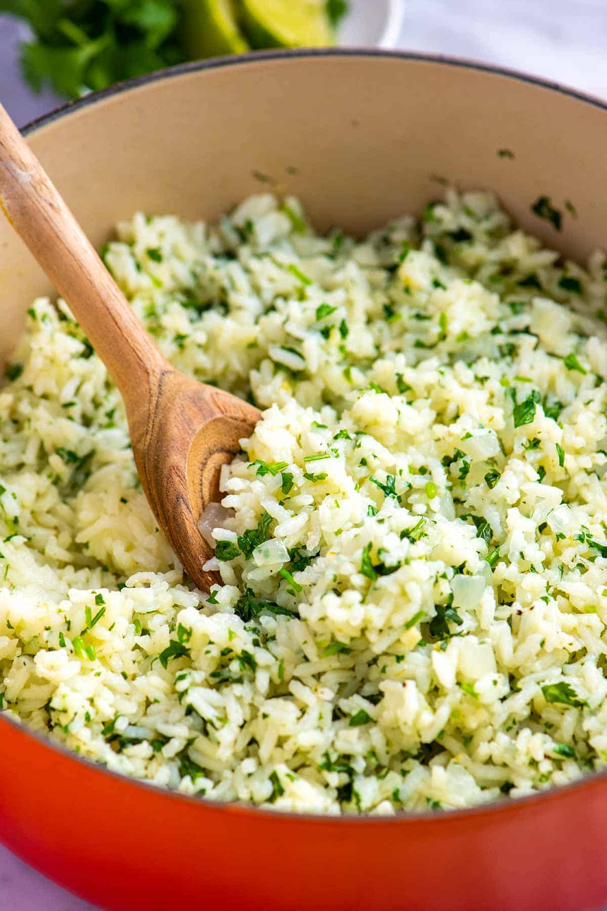 Perfect Cilantro Lime Rice 