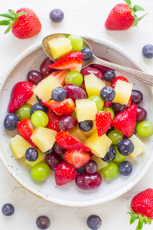 Pina Colada Fruit Salad 